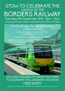 Stow Celebrates the Launch of the Borders Railway